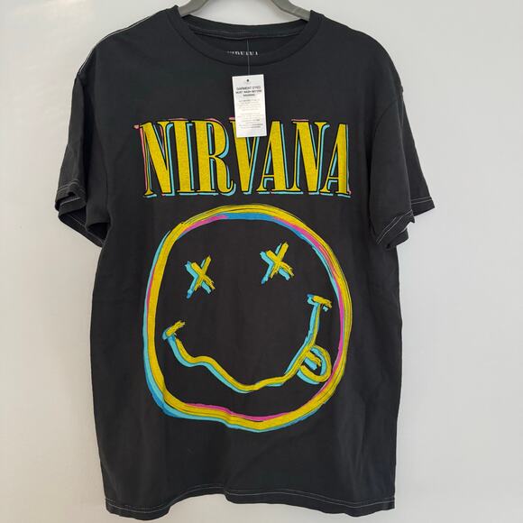 Nirvana Smile Band Tee - Picture 2 of 5